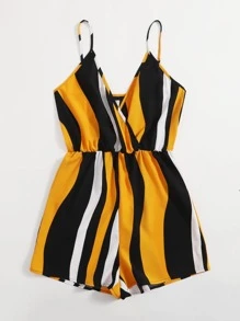 SHEIN VCAY Jumpsuits Plus Size Trọn gói Khối Màu Boho - Nhiều màu - Xem 4