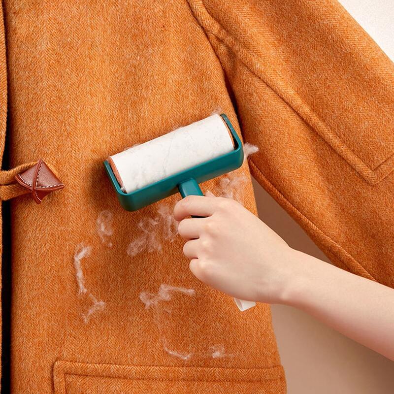 

1pc Detachable Lint Roller, Dark green