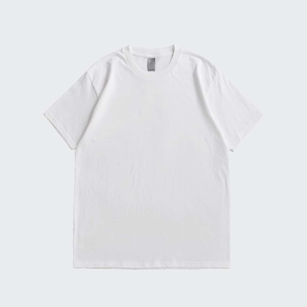 

Men Letter Patch Back Tee, White