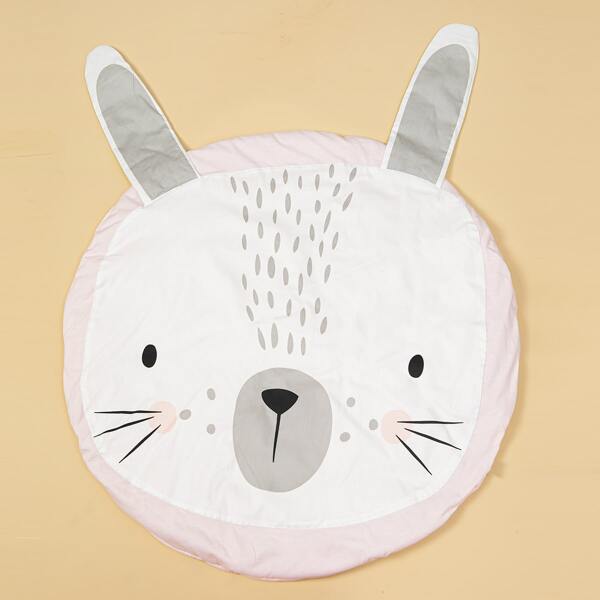 

Kids 3D Rabbit Ear Design Play Mat, Multicolor