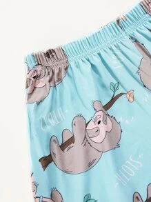 Bộ mặc nhà Hoạt hình Dễ thương - Nhiều màu - Xem 5