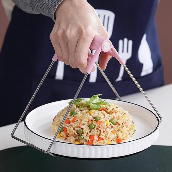 

1pc Random Anti-scalding Plate Gripper, Multicolor