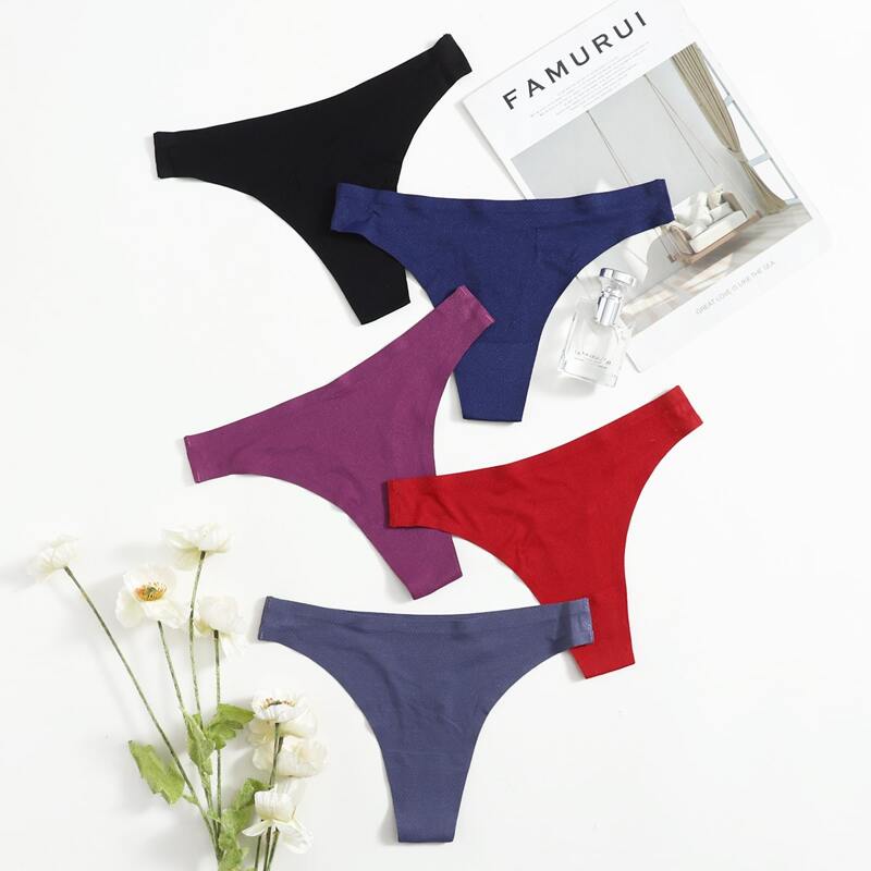 

5pack Seamless Panty Set, Multicolor