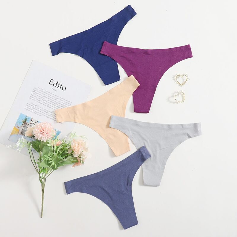 

5pack Seamless Panty Set, Multicolor