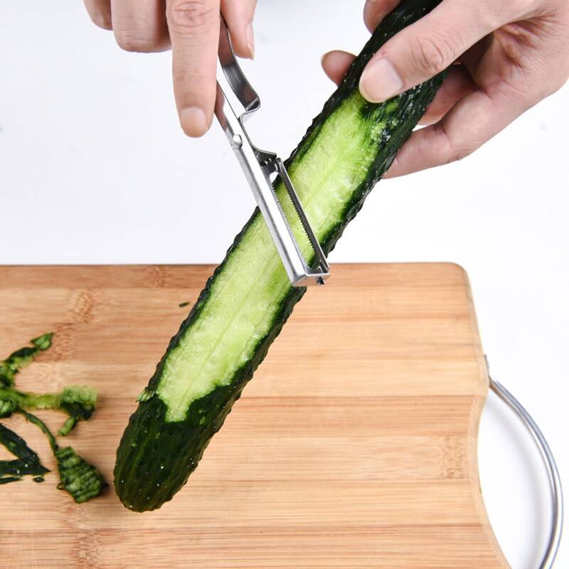 

1pc Stainless Steel Peeler, Silver
