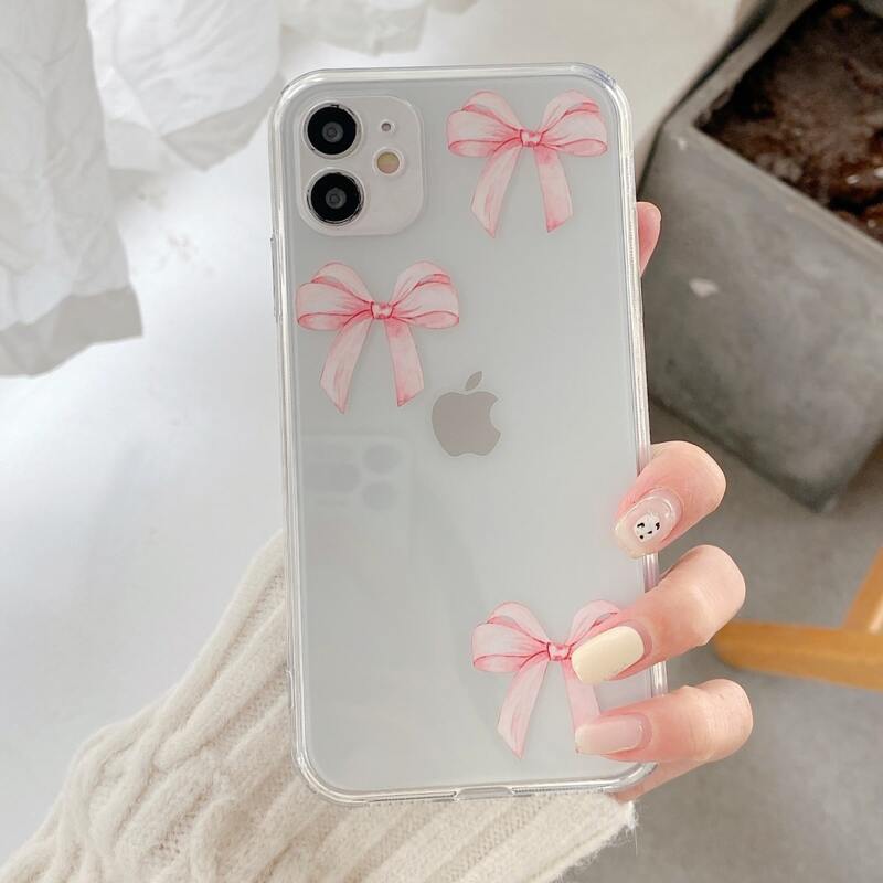 

Bow Clear iPhone Case