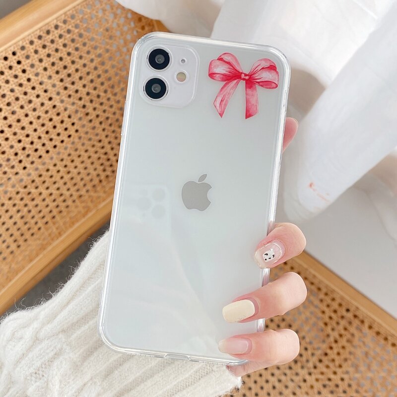 

Bow Clear iPhone Case