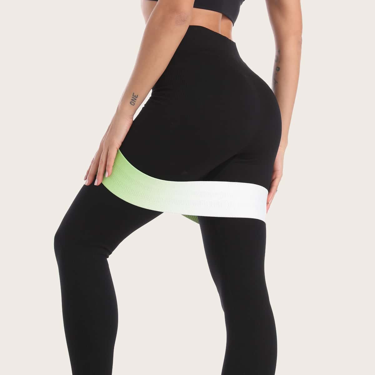 

Ombre Buttocks Workout Resistance Band, Multicolor