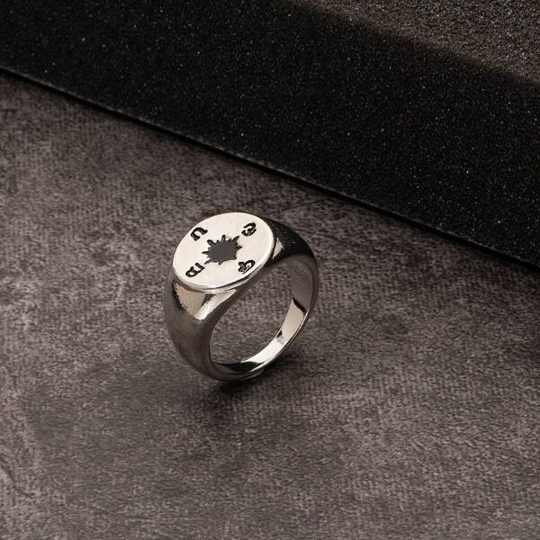 

Men Vintage Ring, Silver