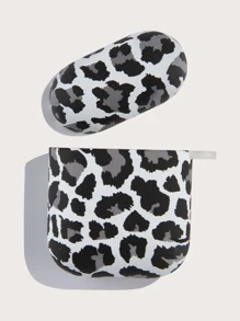 豹紋圖案AirPods耳機盒保護套 - 彩色 - 查看 4