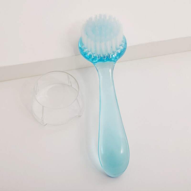 

1pc Ultra-fine Facial Cleansing Brush, Blue
