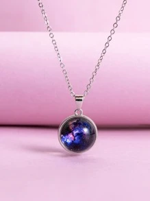 Girls Ball Decor Necklace - Multicolor - View 4