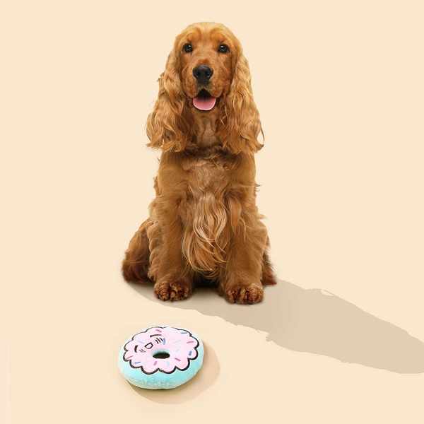 

Donuts Shaped Pet Sound Toy, Multicolor