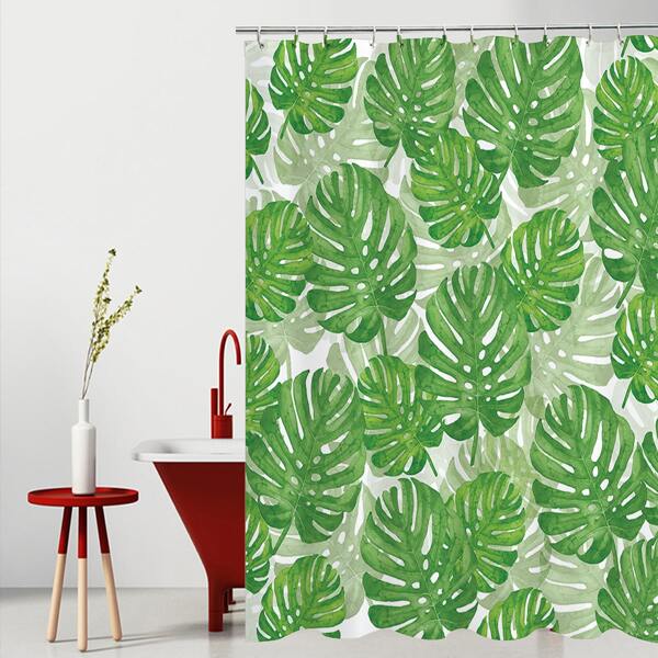 

Palm Print Shower Curtain, Multicolor