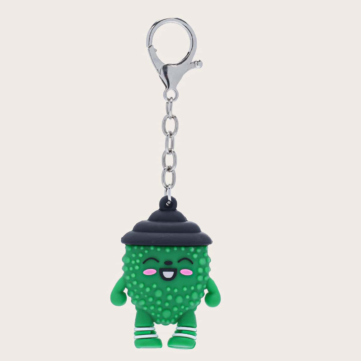 

Cartoon Bag Charm, Green