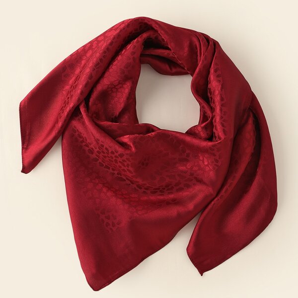 

Simple Satin Bandana, Burgundy