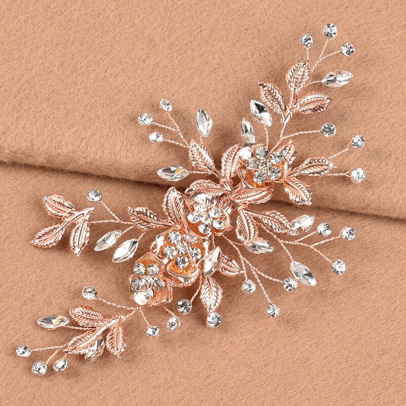 

Rhinestone Decor Hair Accessory, Gold