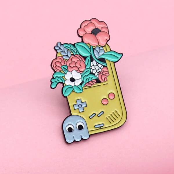 

Kids Cartoon Design Brooch, Multicolor