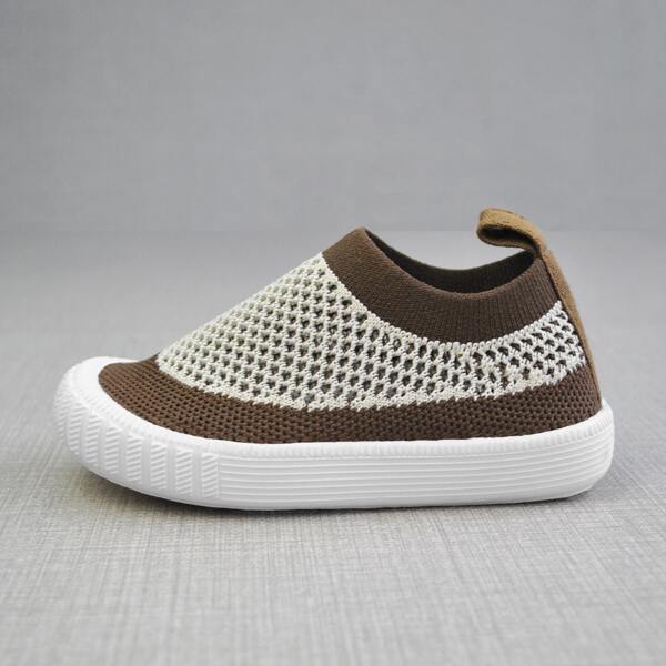 

Toddler Boys Hollow Out Slip On Sneakers, Beige