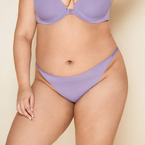 

Plus Plain Panty, Pastel lilac purple
