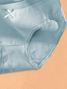 Girls 3 Pack Bow Front Panty Set