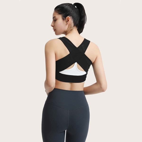 

Chest Brace Up Posture Corrector Shapewear, Black