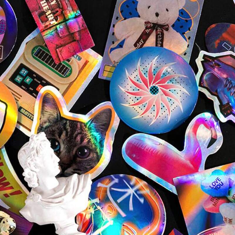 

24pcs Mixed Pattern Random Sticker, Multicolor