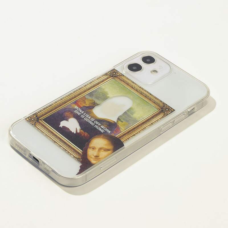 

Mona Lisa Graphic iPhone Case, Multicolor