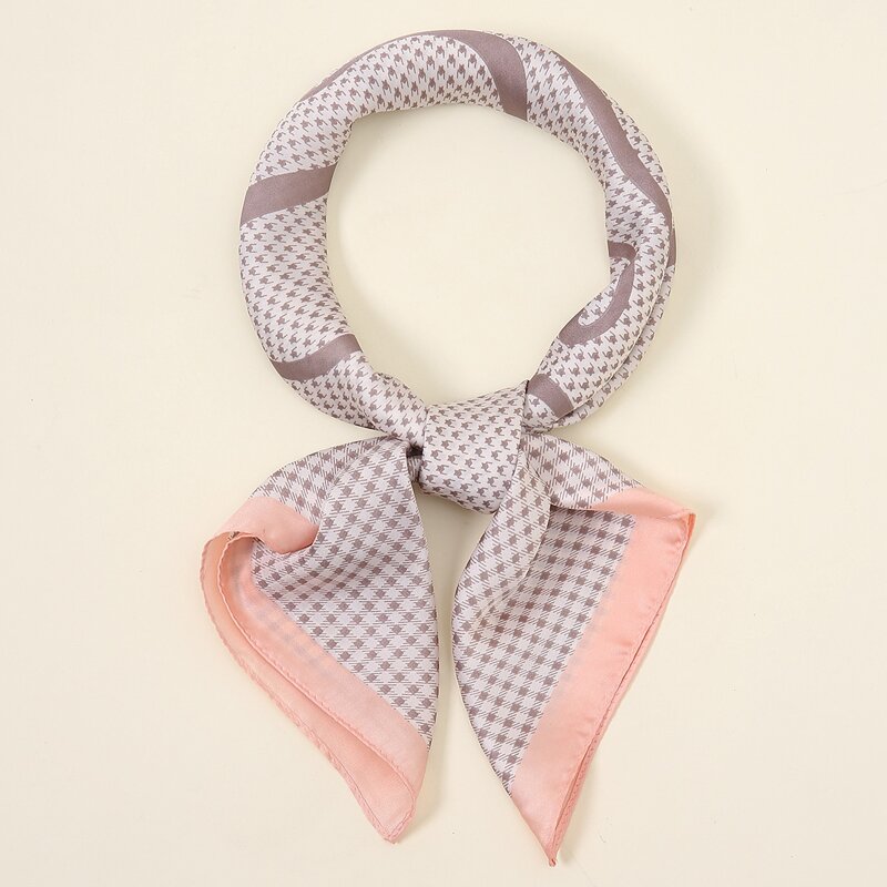 

Houndstooth Print Bandana, Multicolor