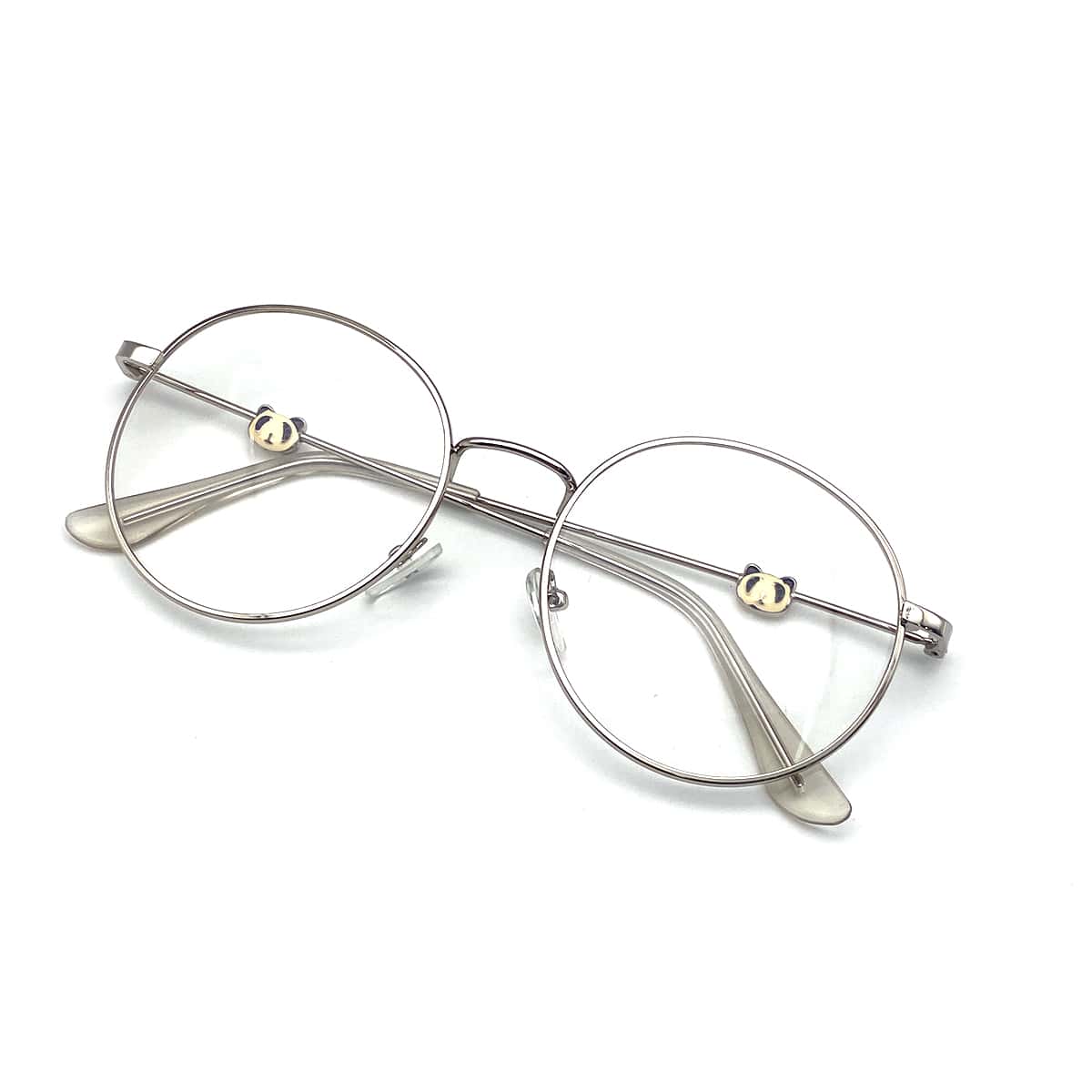 

Cartoon Panda Round Frame Glasses