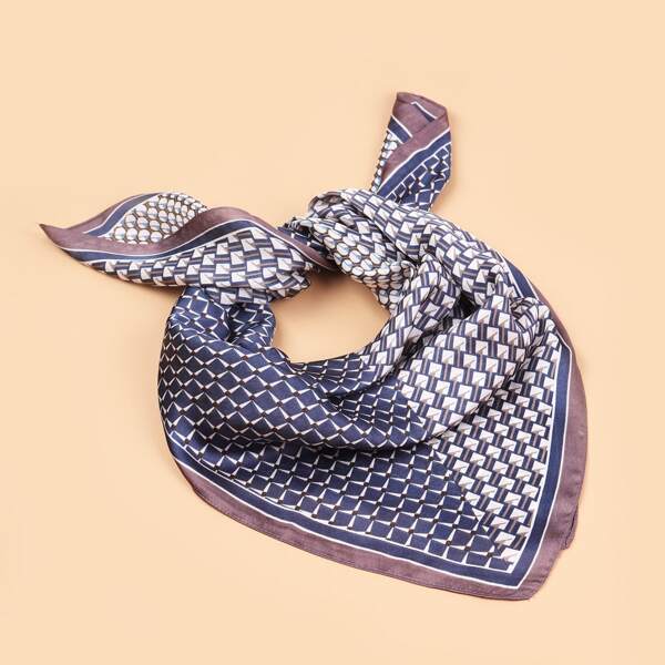 

Geo Print Bandana, Multicolor
