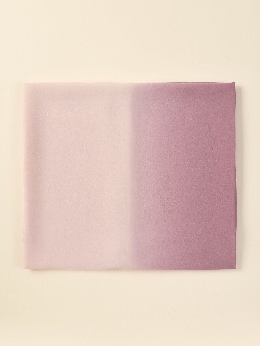 1pc HandPainted Gradient Color Long Scarf Beach Sunscreen Wrap Muslim