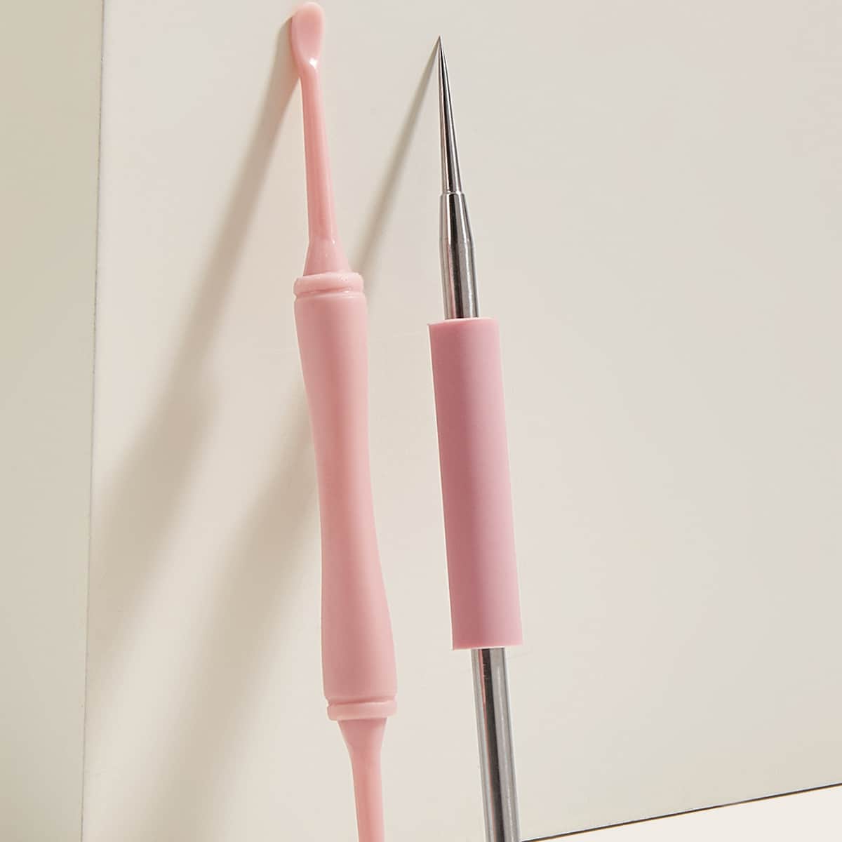 

1pc Acne Needle & 1pc Ear Cleaner, Dusty pink