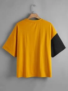 SHEIN Unity 大碼拼色上衣 - 彩色 - 查看 2