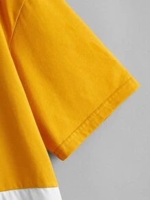 SHEIN Unity 大碼拼色上衣 - 彩色 - 查看 3