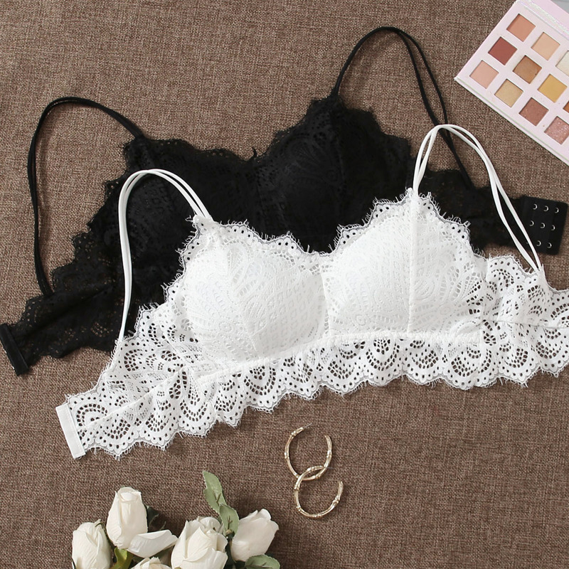 

2pack Floral Lace Bralette, Multicolor