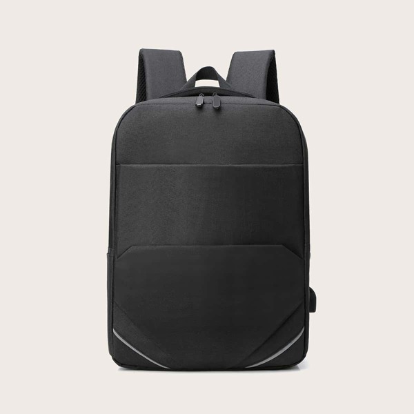 

Men Minimalist Large Capacity Backpack, Black