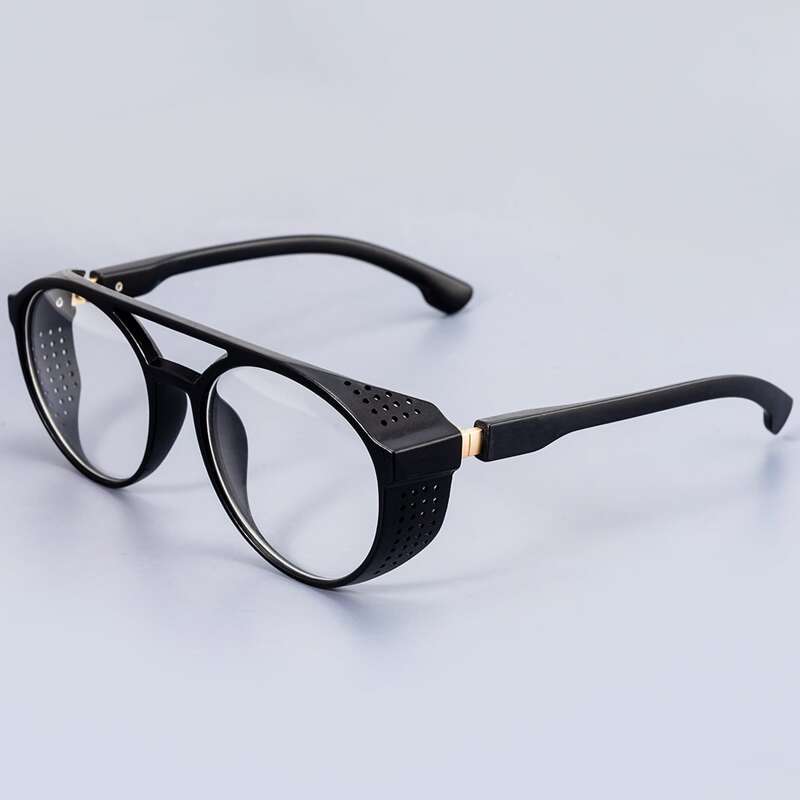 

Guys Acrylic Frame Tinted Lens Glasses, Black
