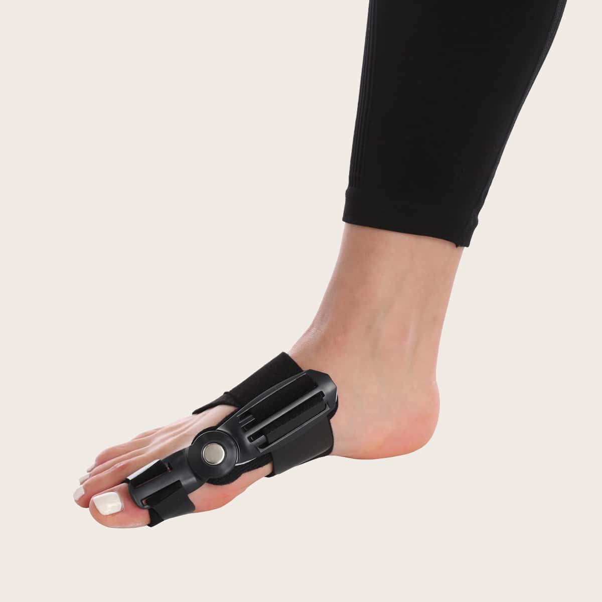 

1pc Big Toe Corrector, Black
