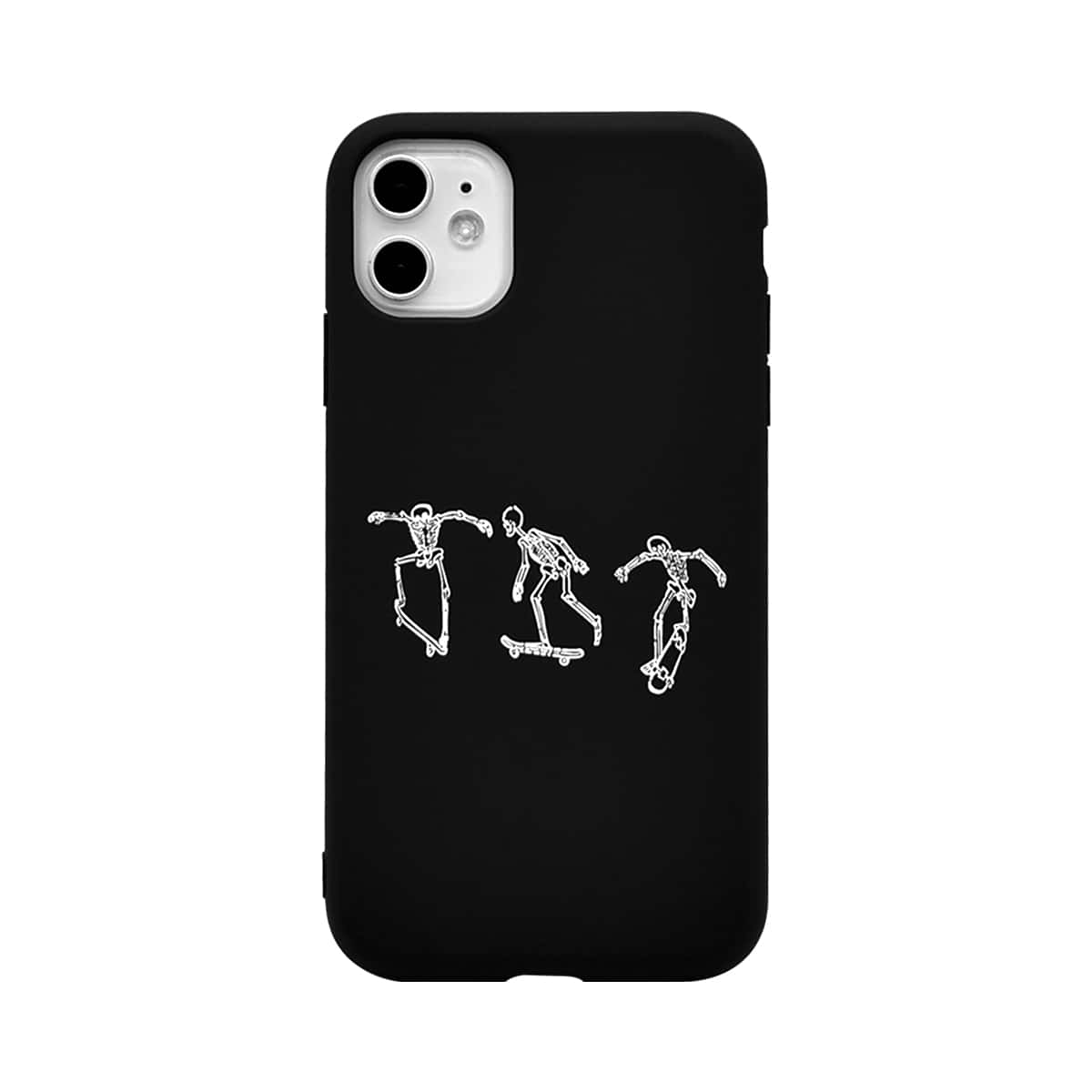 

Skeleton iPhone Case, Black and white