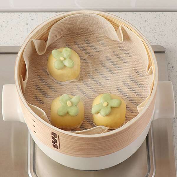 

2pcs Cotton Steamer Cloth, Beige