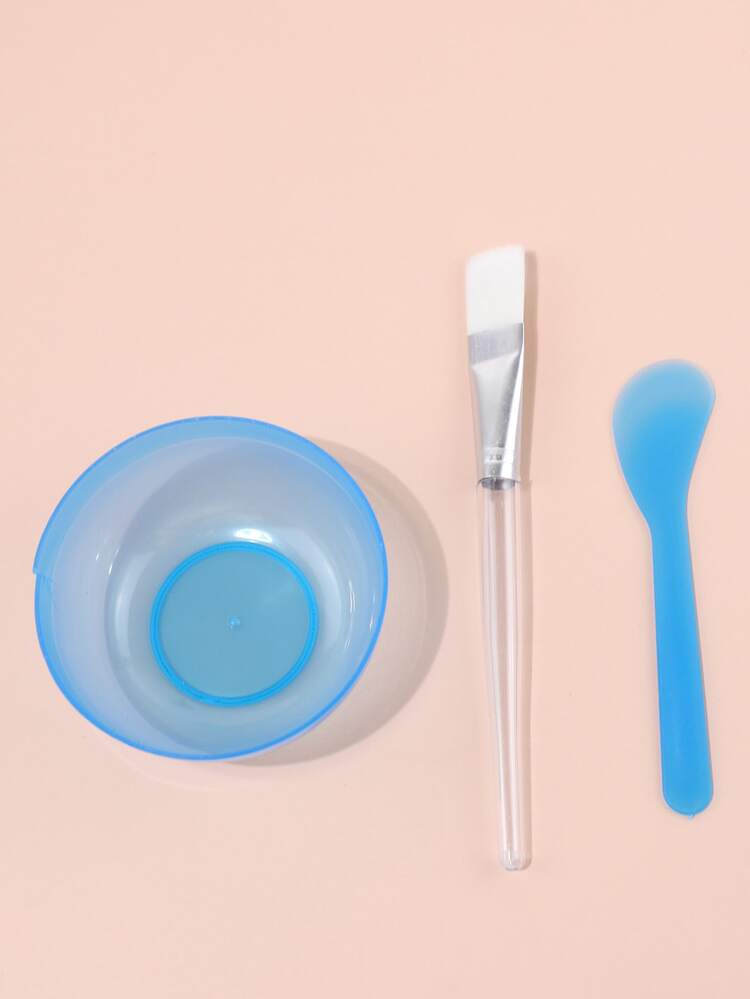 3pcs Facial Sheet Bowl Set - Blue - View 2