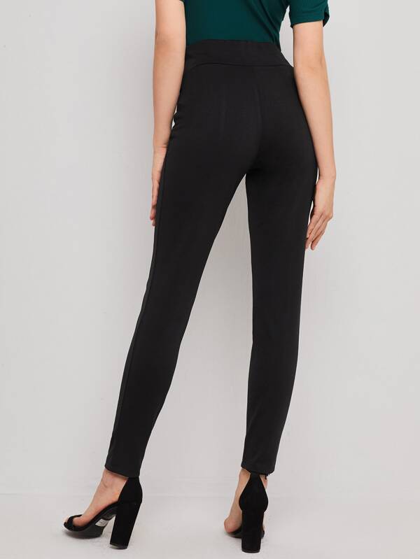 SHEIN BIZwear Chain Detail Trousers SHEIN UK