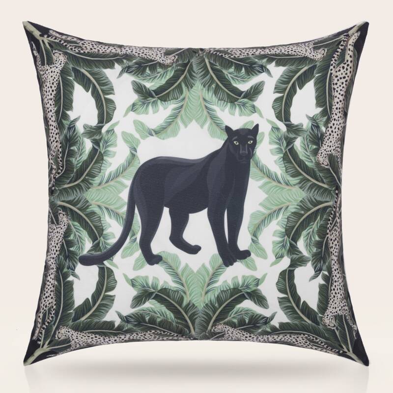 

Animal Print Cushion Cover Without Filler, Multicolor