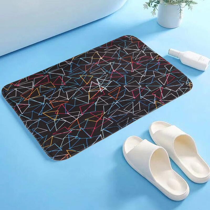 

Geometric Pattern Floor Mat, Multicolor