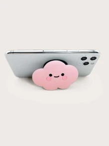 Cloud Shaped Phone Holder - Pink - View 3
