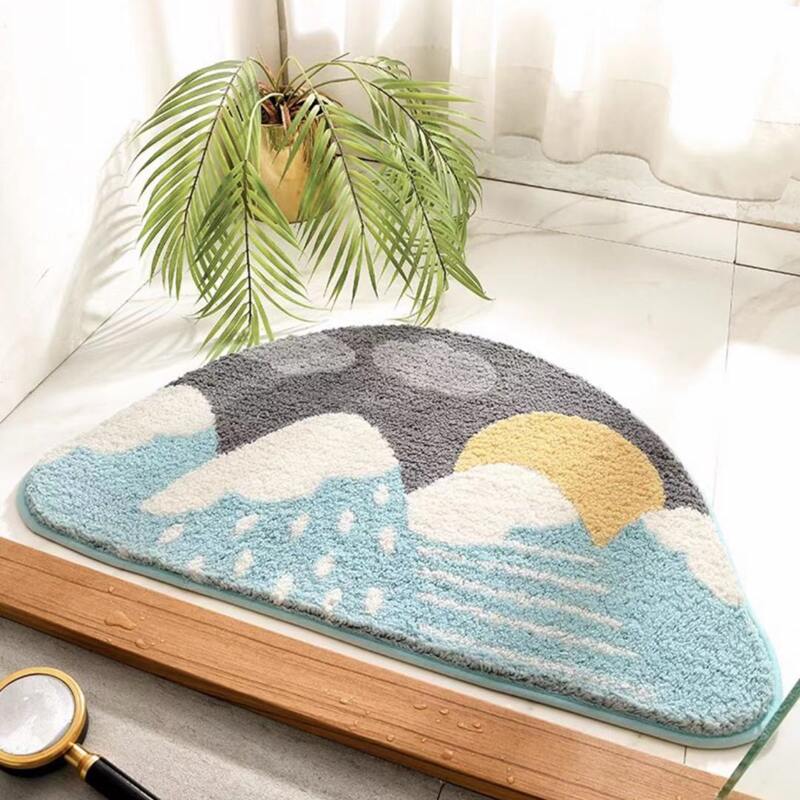 

Cloud Print Door Mat, Multicolor