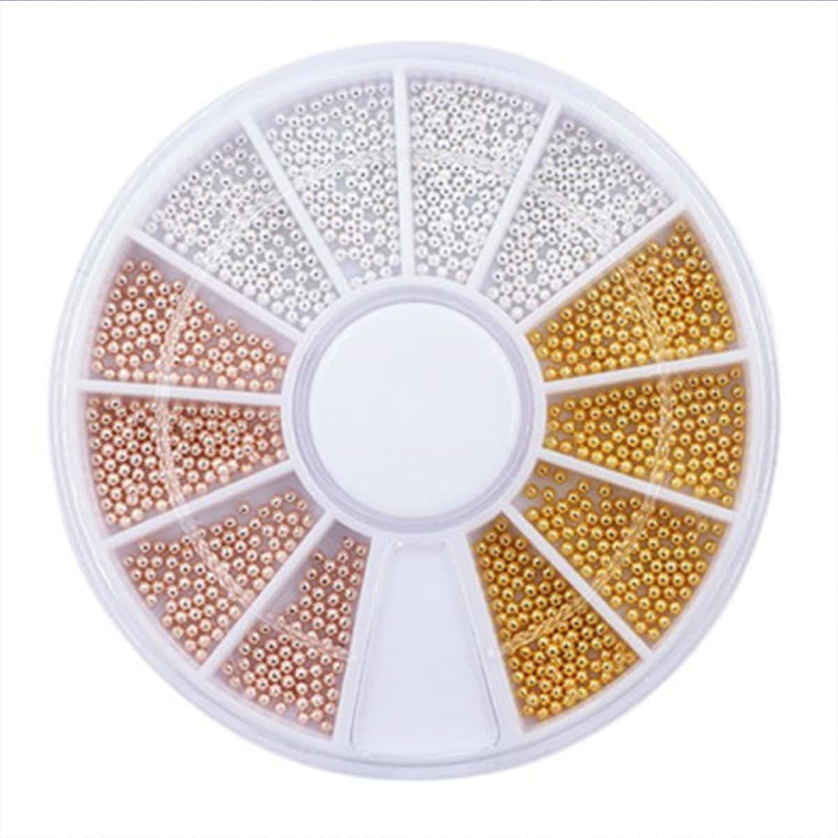 

1box Ball Nail Art Decoration, Multicolor