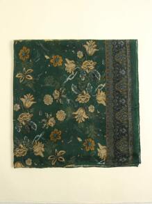 Khăn quàng cổ họa tiết hoa - Nhiều màu - Xem 2