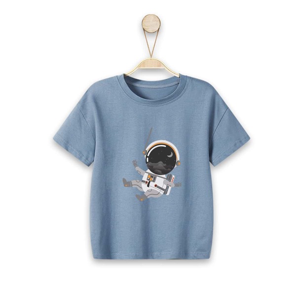 

Boys Astronaut Graphic Tee, Dusty blue